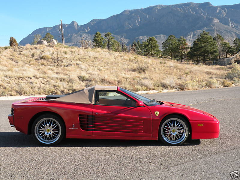 Illustration for article titled Backyard Ferrari Of The Day: Fierrari 512 Testarossa